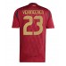 Maillot de foot Belgique Arthur Vermeeren #23 Domicile vêtements Europe 2024 Manches Courtes